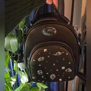 Star Wars Black and Silver Mini Backpack